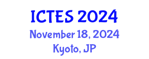 International Conference on Teaching and Education Sciences (ICTES) November 18, 2024 - Kyoto, Japan