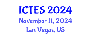 International Conference on Teaching and Education Sciences (ICTES) November 11, 2024 - Las Vegas, United States