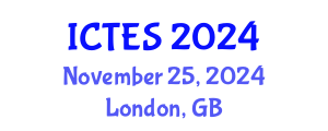 International Conference on Teaching and Education Sciences (ICTES) November 25, 2024 - London, United Kingdom