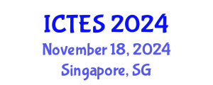International Conference on Teaching and Education Sciences (ICTES) November 18, 2024 - Singapore, Singapore