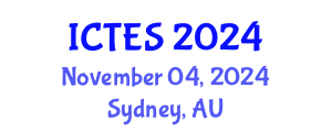 International Conference on Teaching and Education Sciences (ICTES) November 04, 2024 - Sydney, Australia
