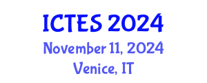 International Conference on Teaching and Education Sciences (ICTES) November 11, 2024 - Venice, Italy