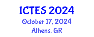 International Conference on Teaching and Education Sciences (ICTES) October 17, 2024 - Athens, Greece