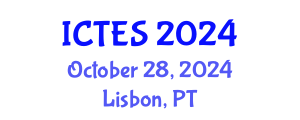 International Conference on Teaching and Education Sciences (ICTES) October 28, 2024 - Lisbon, Portugal