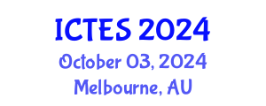 International Conference on Teaching and Education Sciences (ICTES) October 03, 2024 - Melbourne, Australia
