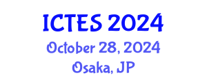 International Conference on Teaching and Education Sciences (ICTES) October 28, 2024 - Osaka, Japan