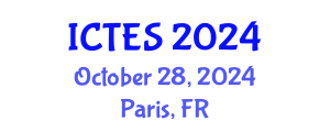 International Conference on Teaching and Education Sciences (ICTES) October 28, 2024 - Paris, France