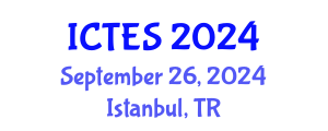 International Conference on Teaching and Education Sciences (ICTES) September 26, 2024 - Istanbul, Turkey