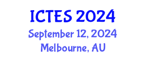 International Conference on Teaching and Education Sciences (ICTES) September 12, 2024 - Melbourne, Australia