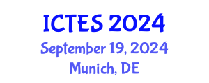 International Conference on Teaching and Education Sciences (ICTES) September 19, 2024 - Munich, Germany