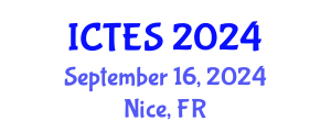 International Conference on Teaching and Education Sciences (ICTES) September 16, 2024 - Nice, France