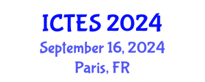 International Conference on Teaching and Education Sciences (ICTES) September 16, 2024 - Paris, France