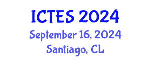 International Conference on Teaching and Education Sciences (ICTES) September 16, 2024 - Santiago, Chile