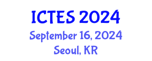 International Conference on Teaching and Education Sciences (ICTES) September 16, 2024 - Seoul, Republic of Korea