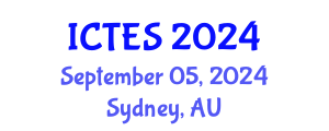 International Conference on Teaching and Education Sciences (ICTES) September 05, 2024 - Sydney, Australia