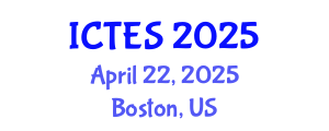 International Conference on Teaching and Education Sciences (ICTES) April 22, 2025 - Boston, United States