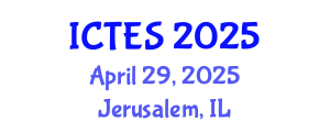 International Conference on Teaching and Education Sciences (ICTES) April 29, 2025 - Jerusalem, Israel