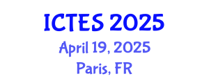 International Conference on Teaching and Education Sciences (ICTES) April 19, 2025 - Paris, France