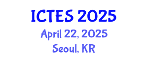 International Conference on Teaching and Education Sciences (ICTES) April 22, 2025 - Seoul, Republic of Korea