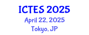 International Conference on Teaching and Education Sciences (ICTES) April 22, 2025 - Tokyo, Japan