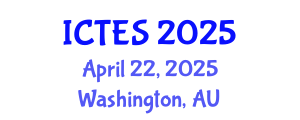 International Conference on Teaching and Education Sciences (ICTES) April 22, 2025 - Washington, Australia