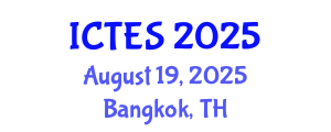 International Conference on Teaching and Education Sciences (ICTES) August 19, 2025 - Bangkok, Thailand
