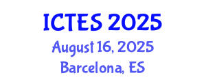 International Conference on Teaching and Education Sciences (ICTES) August 16, 2025 - Barcelona, Spain