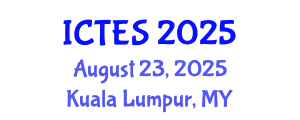 International Conference on Teaching and Education Sciences (ICTES) August 23, 2025 - Kuala Lumpur, Malaysia