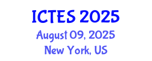 International Conference on Teaching and Education Sciences (ICTES) August 09, 2025 - New York, United States
