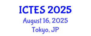 International Conference on Teaching and Education Sciences (ICTES) August 16, 2025 - Tokyo, Japan