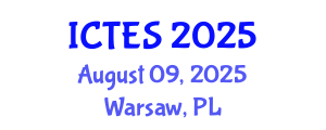 International Conference on Teaching and Education Sciences (ICTES) August 09, 2025 - Warsaw, Poland