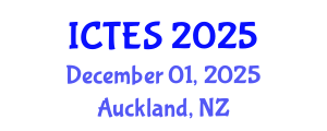 International Conference on Teaching and Education Sciences (ICTES) December 01, 2025 - Auckland, New Zealand