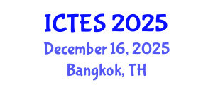 International Conference on Teaching and Education Sciences (ICTES) December 16, 2025 - Bangkok, Thailand