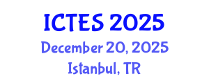 International Conference on Teaching and Education Sciences (ICTES) December 20, 2025 - Istanbul, Turkey