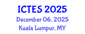 International Conference on Teaching and Education Sciences (ICTES) December 06, 2025 - Kuala Lumpur, Malaysia