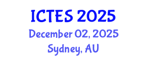 International Conference on Teaching and Education Sciences (ICTES) December 02, 2025 - Sydney, Australia