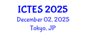International Conference on Teaching and Education Sciences (ICTES) December 02, 2025 - Tokyo, Japan