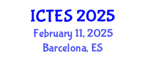 International Conference on Teaching and Education Sciences (ICTES) February 11, 2025 - Barcelona, Spain