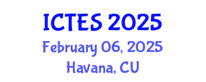 International Conference on Teaching and Education Sciences (ICTES) February 06, 2025 - Havana, Cuba