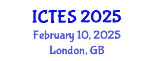 International Conference on Teaching and Education Sciences (ICTES) February 10, 2025 - London, United Kingdom