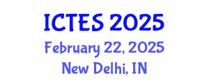 International Conference on Teaching and Education Sciences (ICTES) February 22, 2025 - New Delhi, India