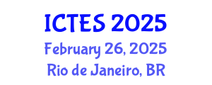 International Conference on Teaching and Education Sciences (ICTES) February 26, 2025 - Rio de Janeiro, Brazil