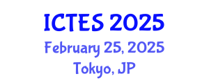 International Conference on Teaching and Education Sciences (ICTES) February 25, 2025 - Tokyo, Japan