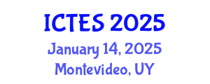 International Conference on Teaching and Education Sciences (ICTES) January 14, 2025 - Montevideo, Uruguay