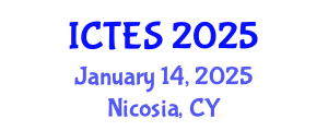 International Conference on Teaching and Education Sciences (ICTES) January 14, 2025 - Nicosia, Cyprus