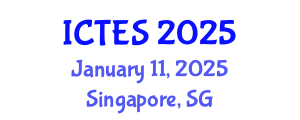 International Conference on Teaching and Education Sciences (ICTES) January 11, 2025 - Singapore, Singapore