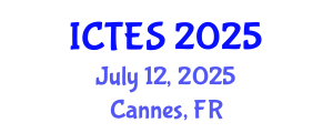 International Conference on Teaching and Education Sciences (ICTES) July 12, 2025 - Cannes, France
