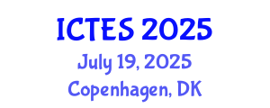 International Conference on Teaching and Education Sciences (ICTES) July 19, 2025 - Copenhagen, Denmark