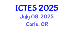 International Conference on Teaching and Education Sciences (ICTES) July 08, 2025 - Corfu, Greece