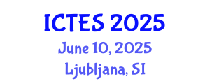 International Conference on Teaching and Education Sciences (ICTES) June 10, 2025 - Ljubljana, Slovenia
